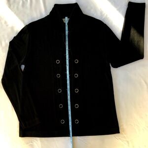 Chico’s “Travelers” LS Jacket, Black, Size 0 (4-6/S), Fun!